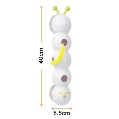 Interactive Caterpillar Rechargeable Cat Toy - Motion Activated Endless Fun!