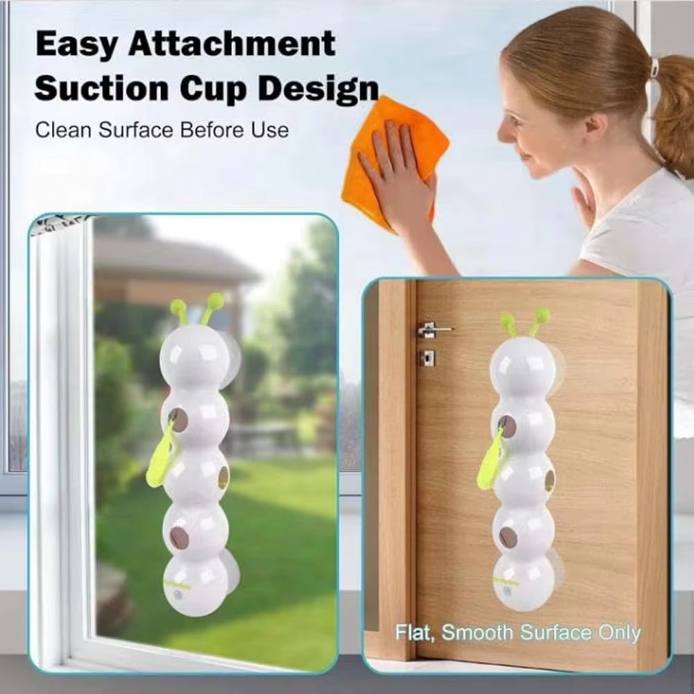Interactive Caterpillar Rechargeable Cat Toy - Motion Activated Endless Fun!